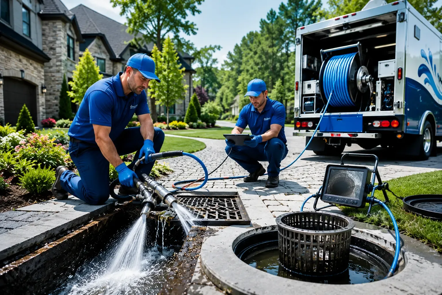 Local outdoor drain cleaning professionals in Salix, IA